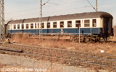 Zum Vergrößern klicken - Personalwagen des AW München-Freimann (München, Februar 1990)