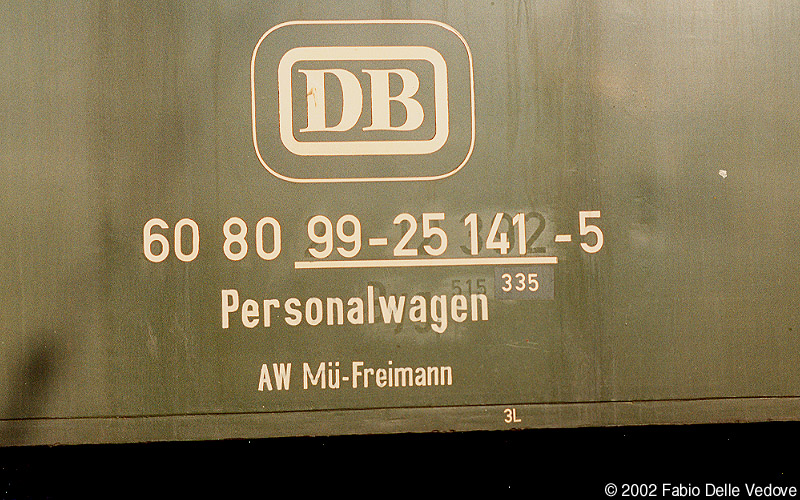 Personalwagen des AW München-Freimann (München, Februar 1990)