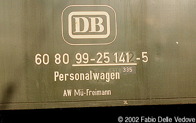 Zum Vergrößern klicken - Personalwagen des AW München-Freimann (München, Februar 1990)